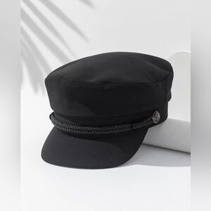 Black Sailor Cap